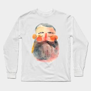 watercolor bear Long Sleeve T-Shirt